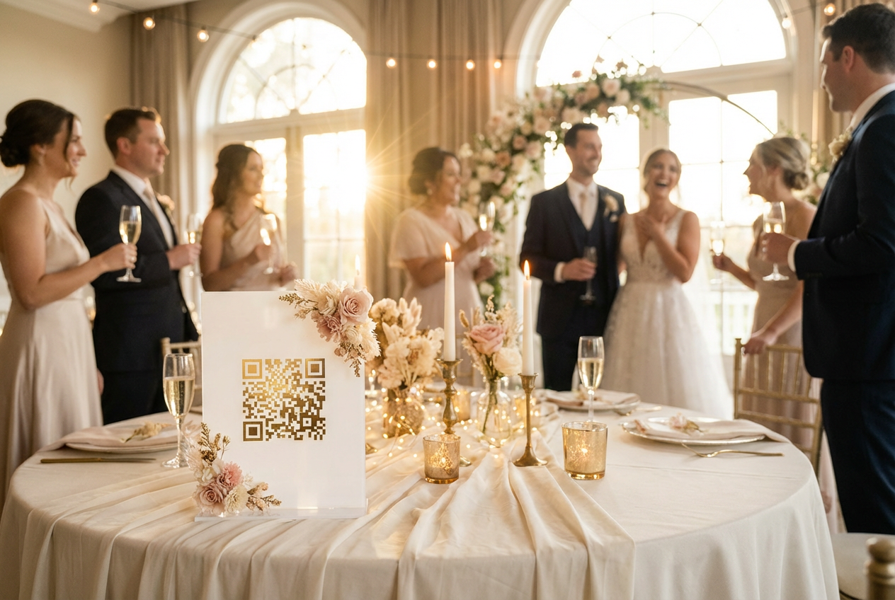 The Complete Guide to Wedding Photo Sharing with QR Codes in 2025