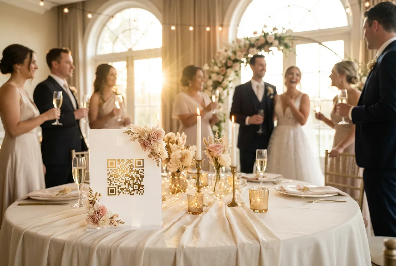 The Complete Guide to Wedding Photo Sharing with QR Codes in 2025